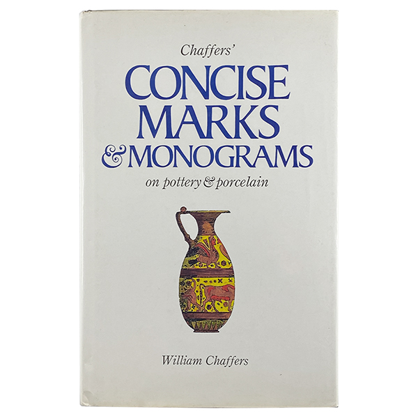 CONCISE MARKS & MONOGRAMS on pottery & porcelain