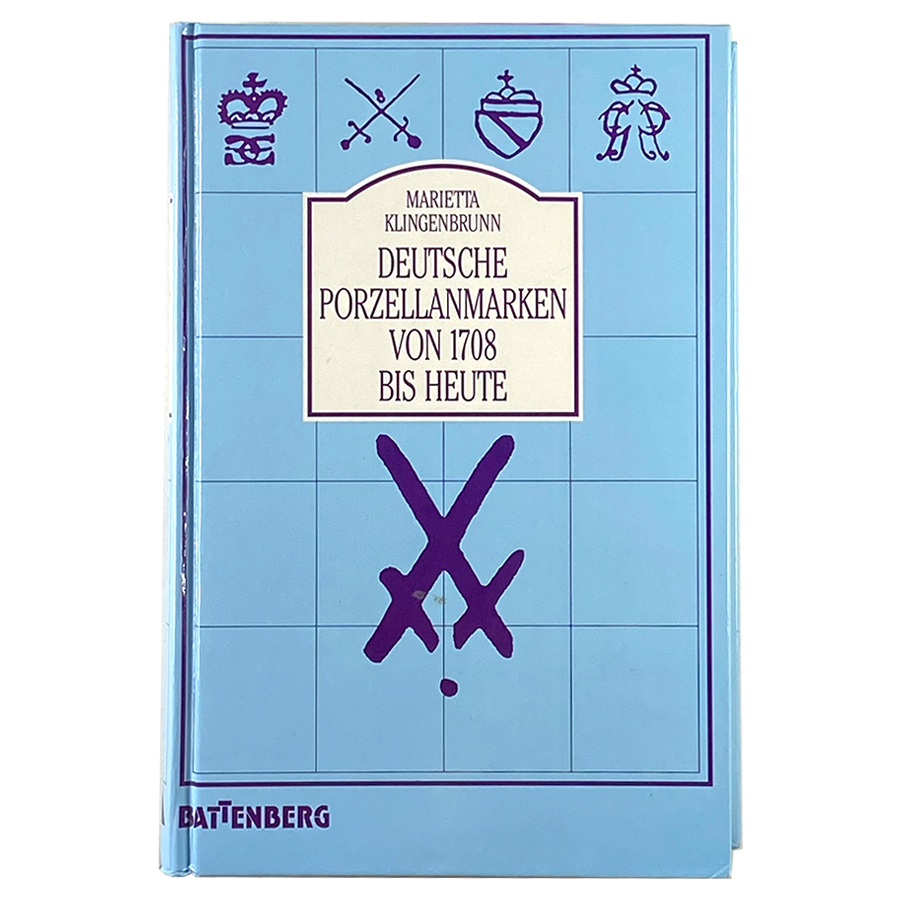 Обложка книги DEUTSCHE PORZELLANMARKEN VON 1708 BIS HEUTE