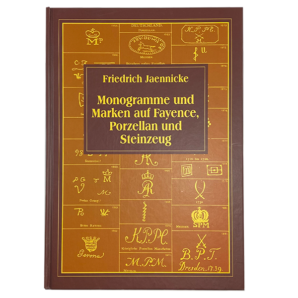 Обложка книги Monogramme und Marken auf Fayence, Porzellan und Steinzeug