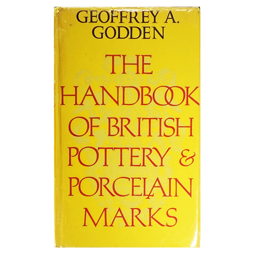 Обложка книги THE HANDBOOK OF BRITISH POTTERY & PORCELAIN MARKS