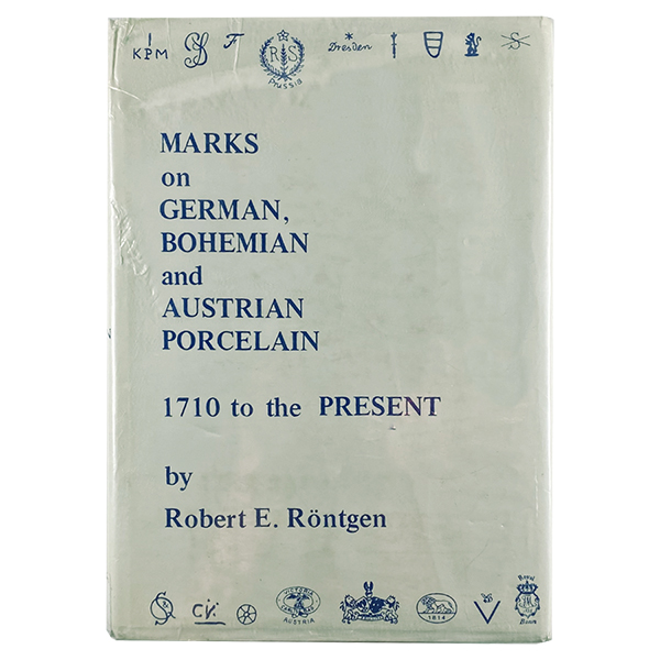 Обложка книги MARKS on GERMAN, BOHEMIAN and AUSTRIAN PORCELAIN 1710 to the PRESENT